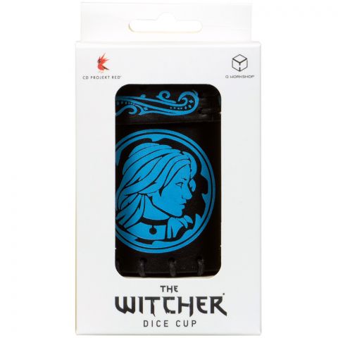 Стакан для кубиков The Witcher Dice Cup. Yennefer A Shard of Ice, кожаный